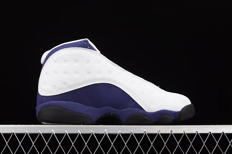 All categories Air Jordan Jordan series basketball shoes Air Jordan 13 G version Air Jordan 13 Retro AJ13 white and purple 414571-105